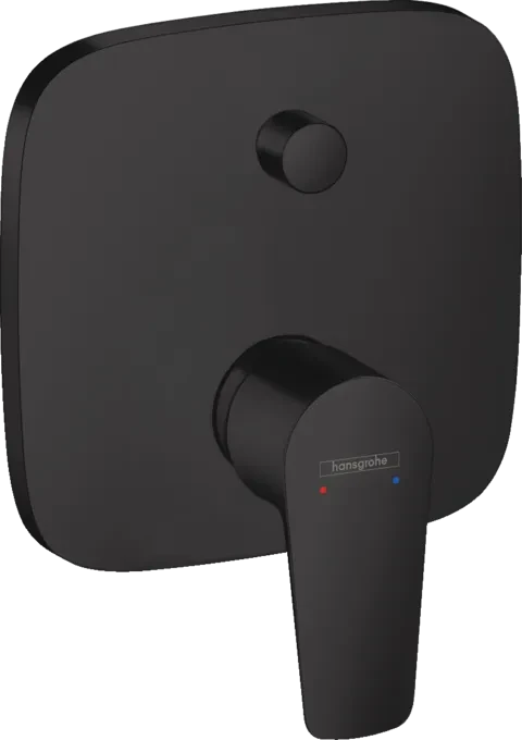 Hansgrohe Talis E Einhebel-Wannenmischer Unterputz für iBox universal mattschwarz