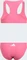 adidas Glitzer Bikini-Set pink fusion (Junior) Vorschaubild