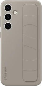 Samsung Silicone Grip Case für Galaxy S24+ taupe