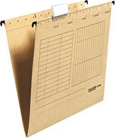 Falken UniReg Hängemappe, A4, braun, 25er-Pack
