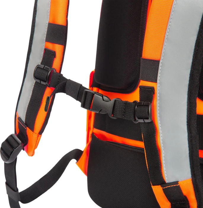 Dicota Hi-Vis 25 Liter, Notebook Rucksack, orange, V2