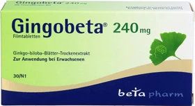 betapharm Gingobeta 240mg Filmtabletten, 30 Stück