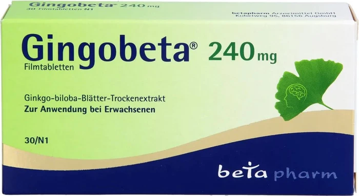 betapharm Gingobeta 240mg Filmtabletten, 30 Stück