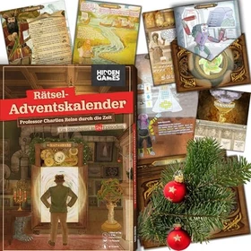 Hidden Industries Hidden Games - Professor Charlies Reise durch die Zeit Adventskalender