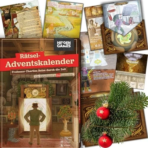 Hidden Industries Hidden Games - Professor Charlies Reise durch die Zeit Adventskalender