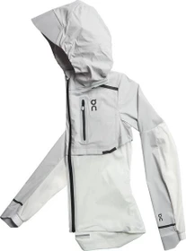 On Weather Laufjacke grau/weiß (Damen)