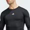 adidas Techfit Compression Training Kompressionsshirt langarm schwarz (Herren) Vorschaubild
