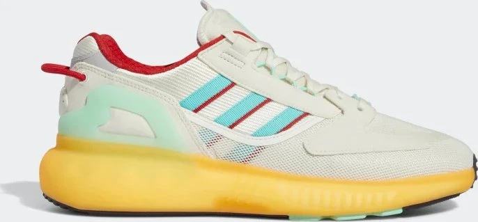 adidas ZX 5K Boost off white/mint rush/vivid red (Herren) (GW3040