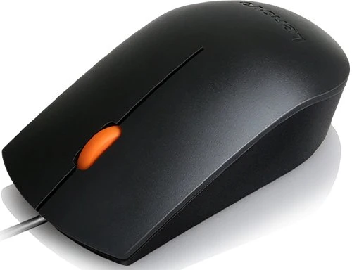 Lenovo 300 Mouse schwarz, USB