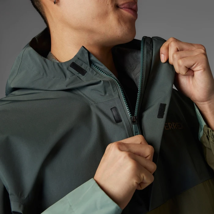 adidas Terrex Xploric 2.5L Climaproof Anorak legend ivy/olive strata/silver green (Herren)