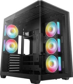 DeepCool CG590U 5F, schwarz, Glasfenster (R-CG590U-BKAGA5-G)