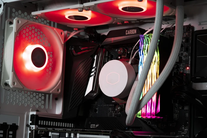 Cooler Master MasterLiquid ML240L RGB V2 White Edition, weiß