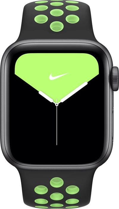 Apple Nike Sportarmband Regular für Apple Watch 40mm schwarz/Lime Blast