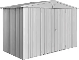 Biohort Europa 4A Gerätehaus silber-metallic