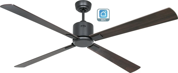 CasaFan Eco Neo III 152 BG-NB/KI WiFi Deckenventilator nuss/kirsche/basaltgrau