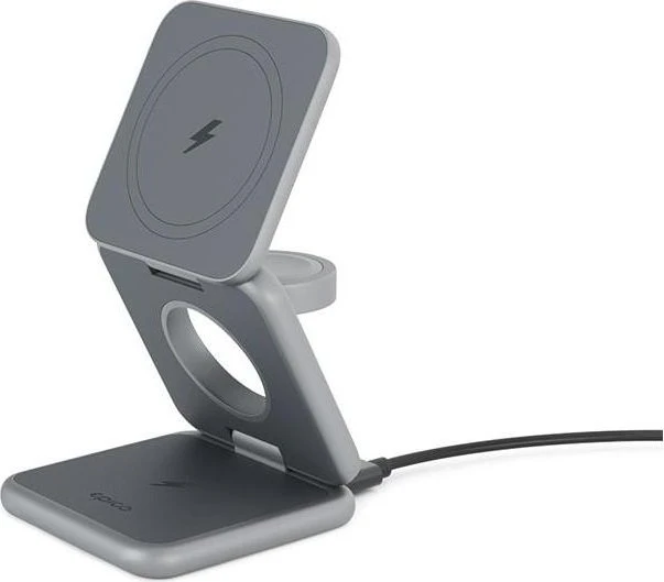 Epico Mag+ Foldable Wireless Charger grau