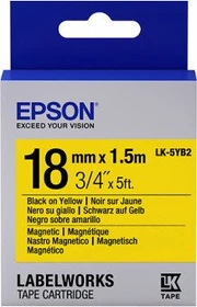 Epson LK-5YB2 Beschriftungsband, 18mm, schwarz/gelb