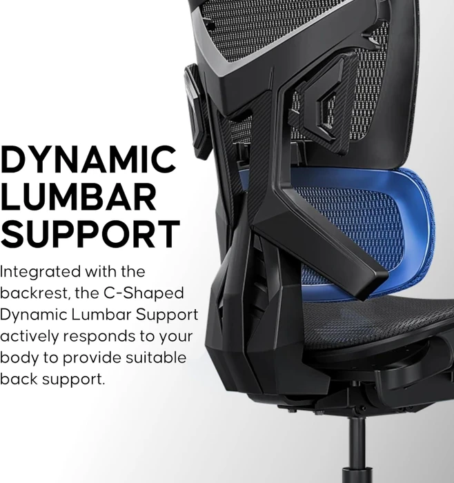 Anda Seat X-Air Mesh Office Gamingstuhl, Space Black, schwarz