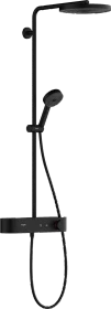 Hansgrohe Pulsify S Showerpipe 260 1jet mit ShowerTablet Select 400 Duschsystem mattschwarz