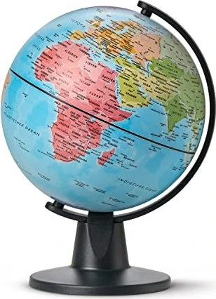 Idena Globus 11cm politisches Kartenbild
