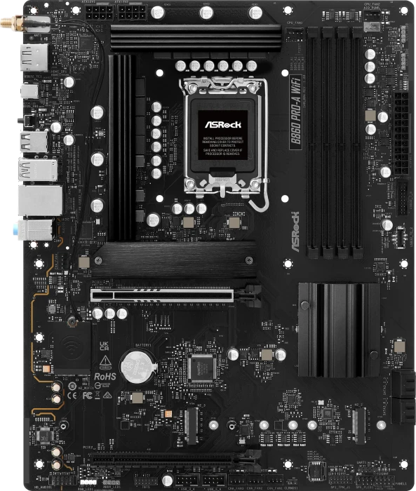 ASRock B860 Pro-A WiFi (Intel 1851)