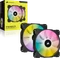 Corsair SP Series iCUE SP140 RGB Elite Dual Fan Kit, schwarz, LED-Steuerung, 140mm, 2er-Pack Vorschaubild