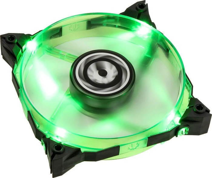 BitFenix Spectre Xtreme LED schwarz/grün, 120mm