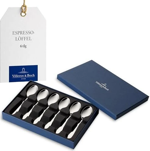Villeroy & Boch Oscar Espressolöffel, 6 Stück