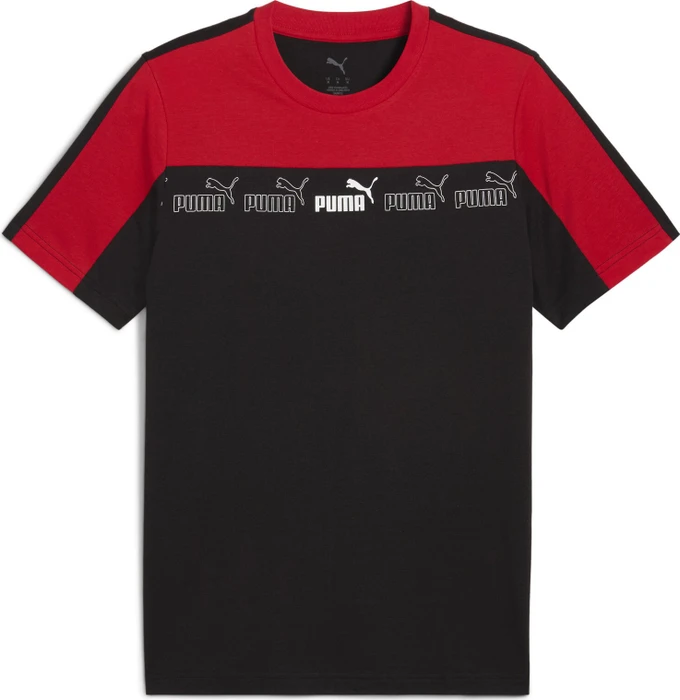 Puma Around The Block T-Shirt kurzarm for all time red (Herren)