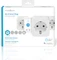 Nedis WLAN Smart-Stecker, 3680W, Typ F, Smart-Steckdose, 3er-Pack Vorschaubild