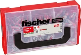 fischer FixTainer DuoPower Box Dübel-Sortiment inkl. L-Boxx, 210 Stück