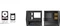SilverStone Fara V1M Pro, schwarz, Glasfenster Vorschaubild