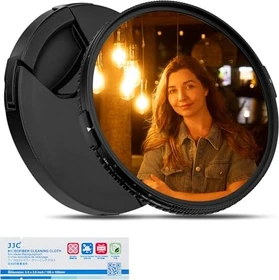 JJC 3in1 CPL + ND2-ND32 (1-5 stops) + Black Mist 1/4 Filter 49mm