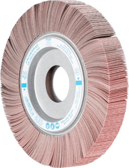 Pferd FR 20030/44.0 A 240 Lamellenschleifwalze K240, 200x30mm, 2 Stück