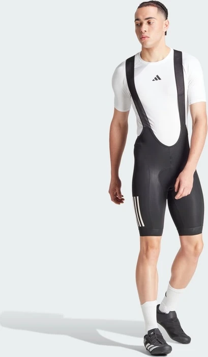 adidas Essentials 3-Streifen Padded Cycling Trägershorts schwarz (Herren)