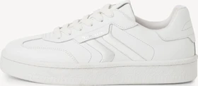 Tamaris Ledersneaker Low weiß (Damen)
