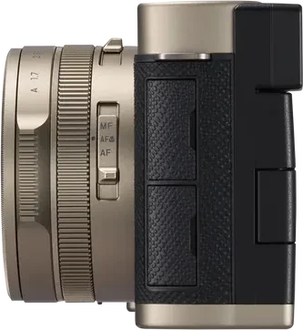 Panasonic Lumix L10 titanium gold