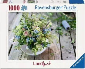 Ravensburger Puzzle Sommerlicher Wiesenstrauß mit Himmelblauem Südstern