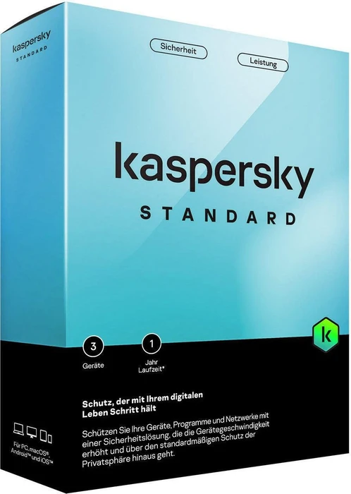 Kaspersky Lab Standard, 3 User, 1 Jahr, PKC (multilingual) (Multi-Device)