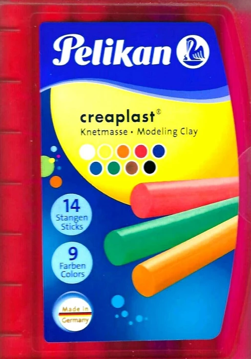 Pelikan 198/9 Creaplast Knetmasse rot