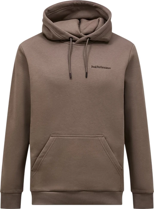 Peak Performance Small Logo Hoodie terrain tan (Herren)