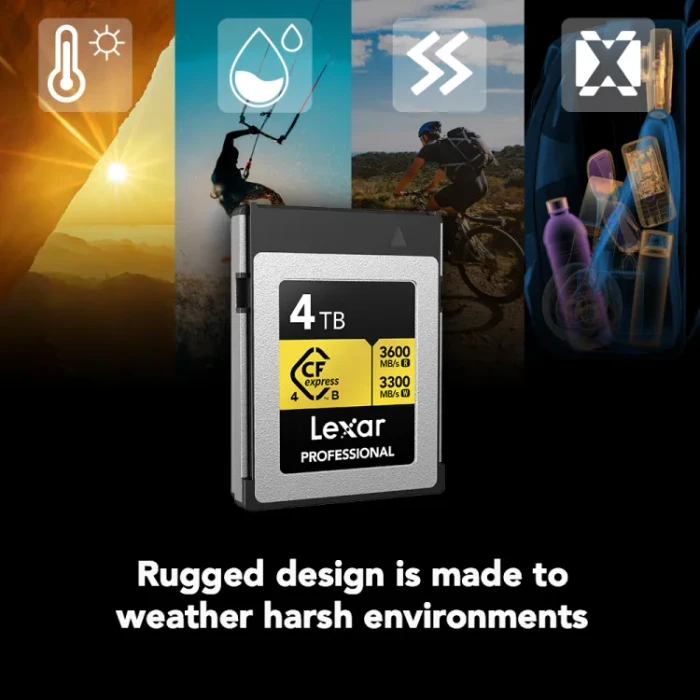 Lexar Professional GOLD R3600/W3300 CFexpress 4.0 Type B 4TB