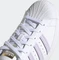 adidas Superstar cloud white/purple tint/matte gold (Damen) Vorschaubild