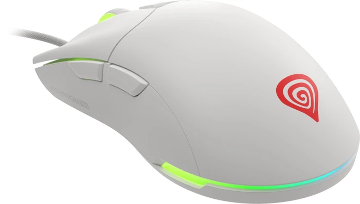 Genesis Krypton 750 Ultralight Gaming Mouse weiß, USB