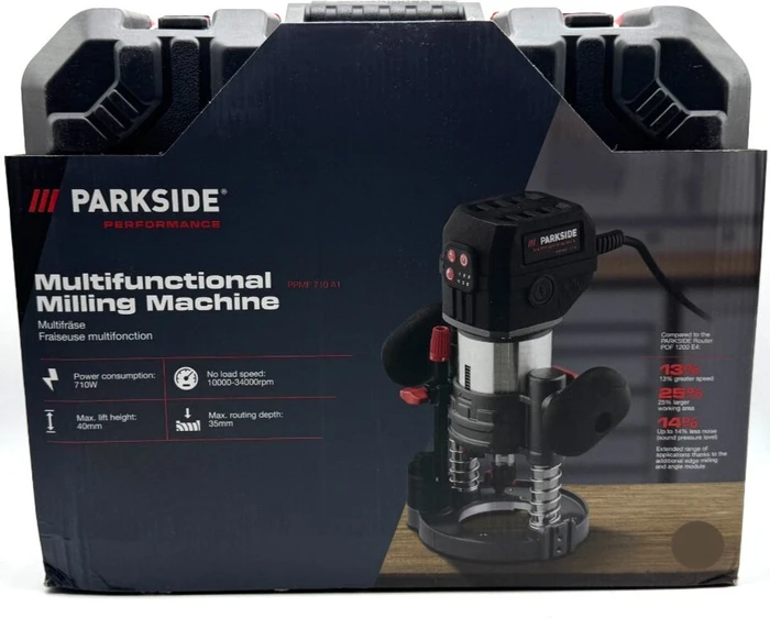 Parkside Performance PPMF 710 A1 Elektro-Oberfräse inkl. Koffer