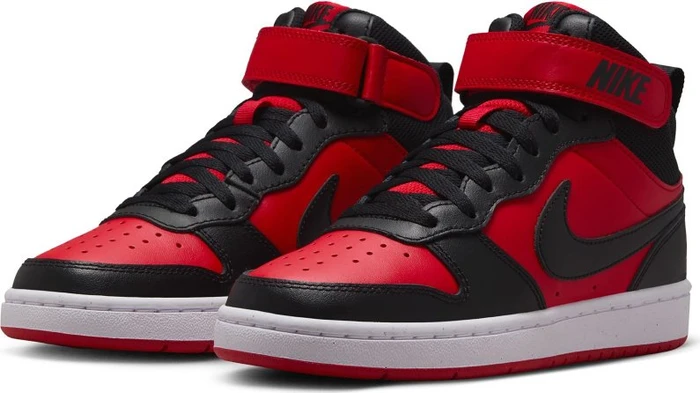 Court Borough Mid 2 university red/white/black (Junior)