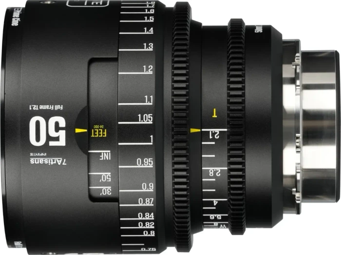 7artisans Infinte 50mm T2.1 Full Frame Cine für PL schwarz