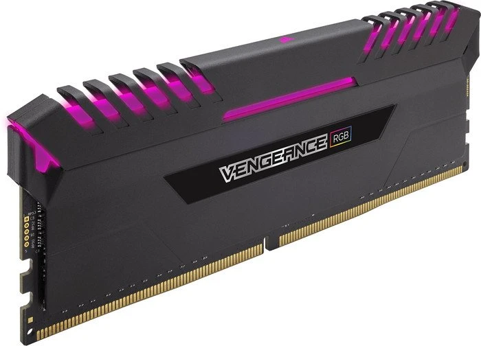 Corsair Vengeance RGB schwarz UDIMM 64GB Kit, DDR4-3200, CL16-18-18-36