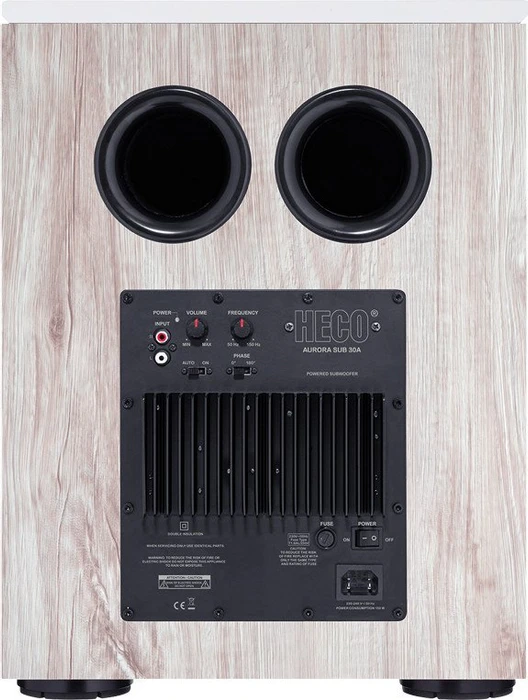 Heco Aurora Sub 30A weiß