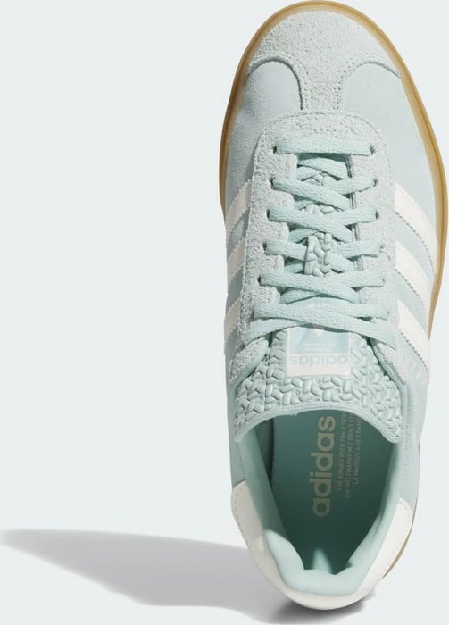 adidas Gazelle Bold ash green/off white/gum (Damen)